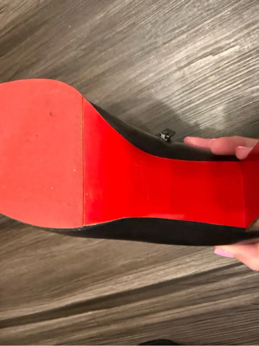 Christian Louboutin Black Leather Heeled Boots size 41 - Picture 14 of 14